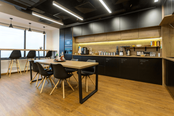 Pantry, Cafeteria & Staff Areas