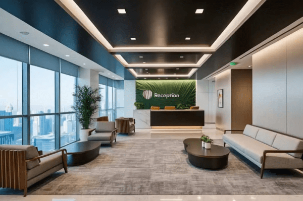 Reception & Visitor Lounge Design