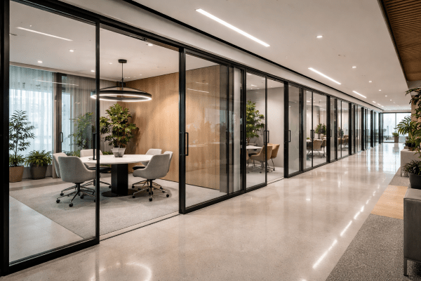 Modern Office Glass Door Design Ideas