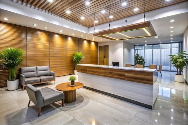 Small Office Reception Design Ideas